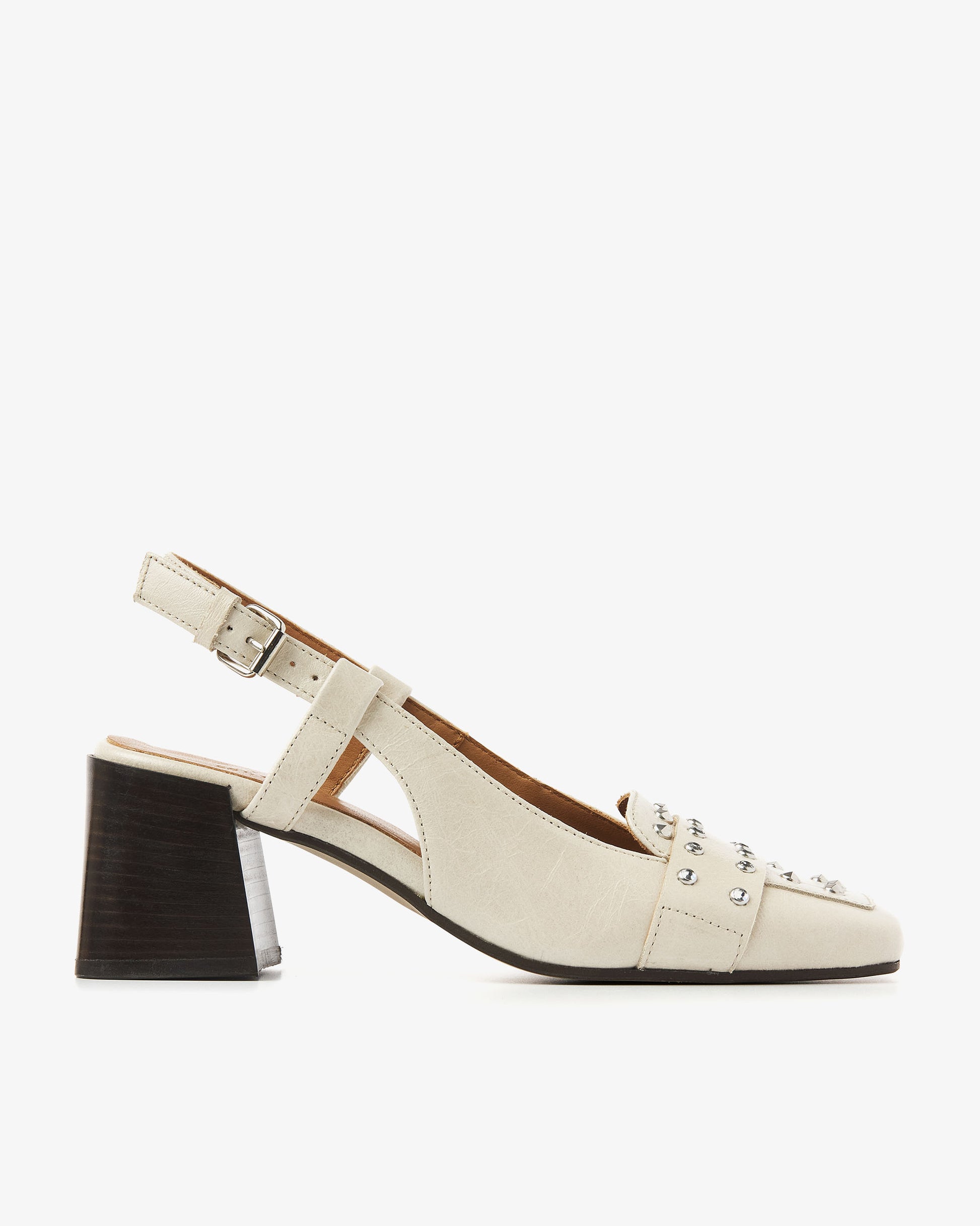 VIA VAI beige slingbacks Laine Julia