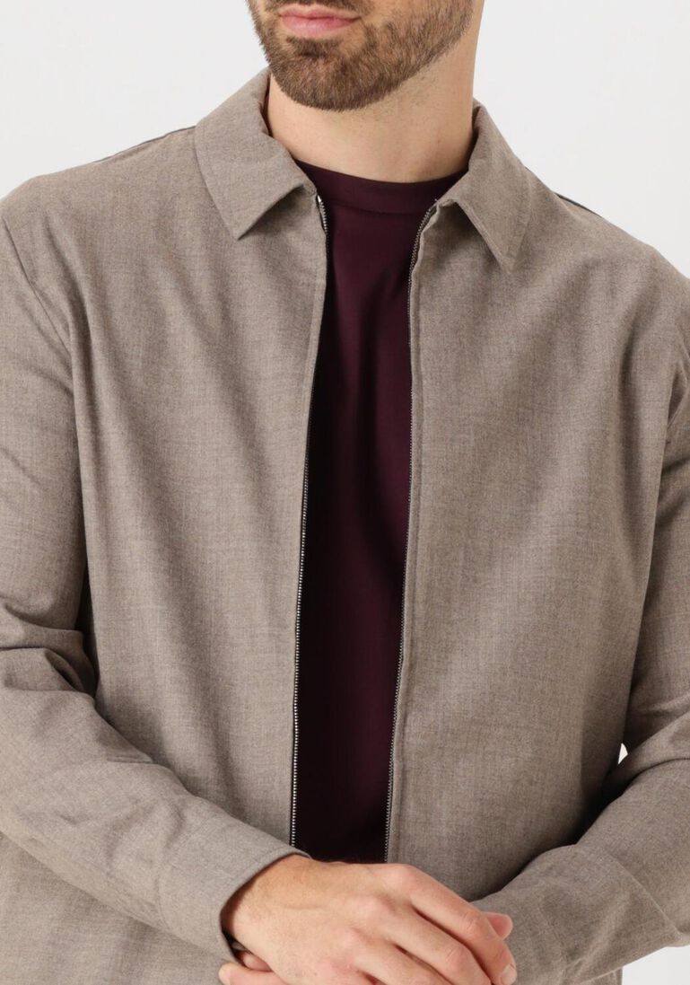 beige valenza overshirts combat wool overshirt