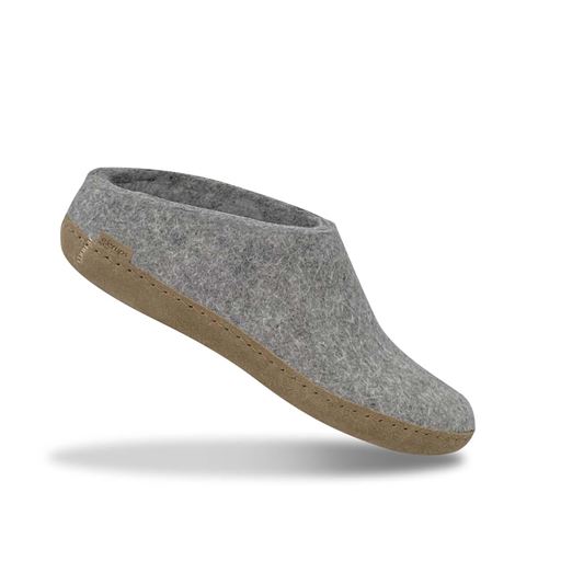 Glerups Slip-on Hjemmesko, Grå, 39