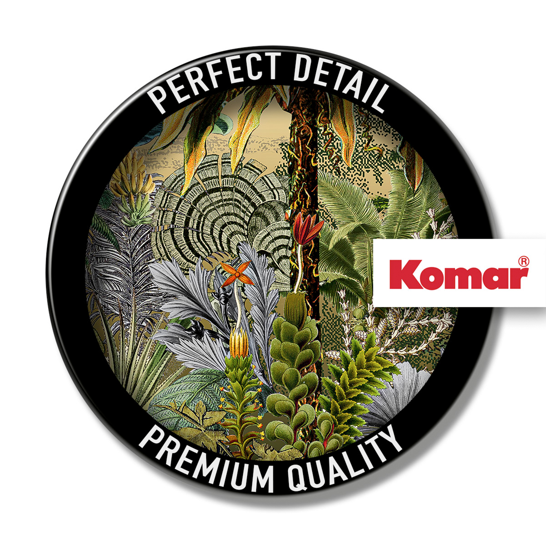 Keilrahmenbild TROPICAL HEAT - 60x60 cm