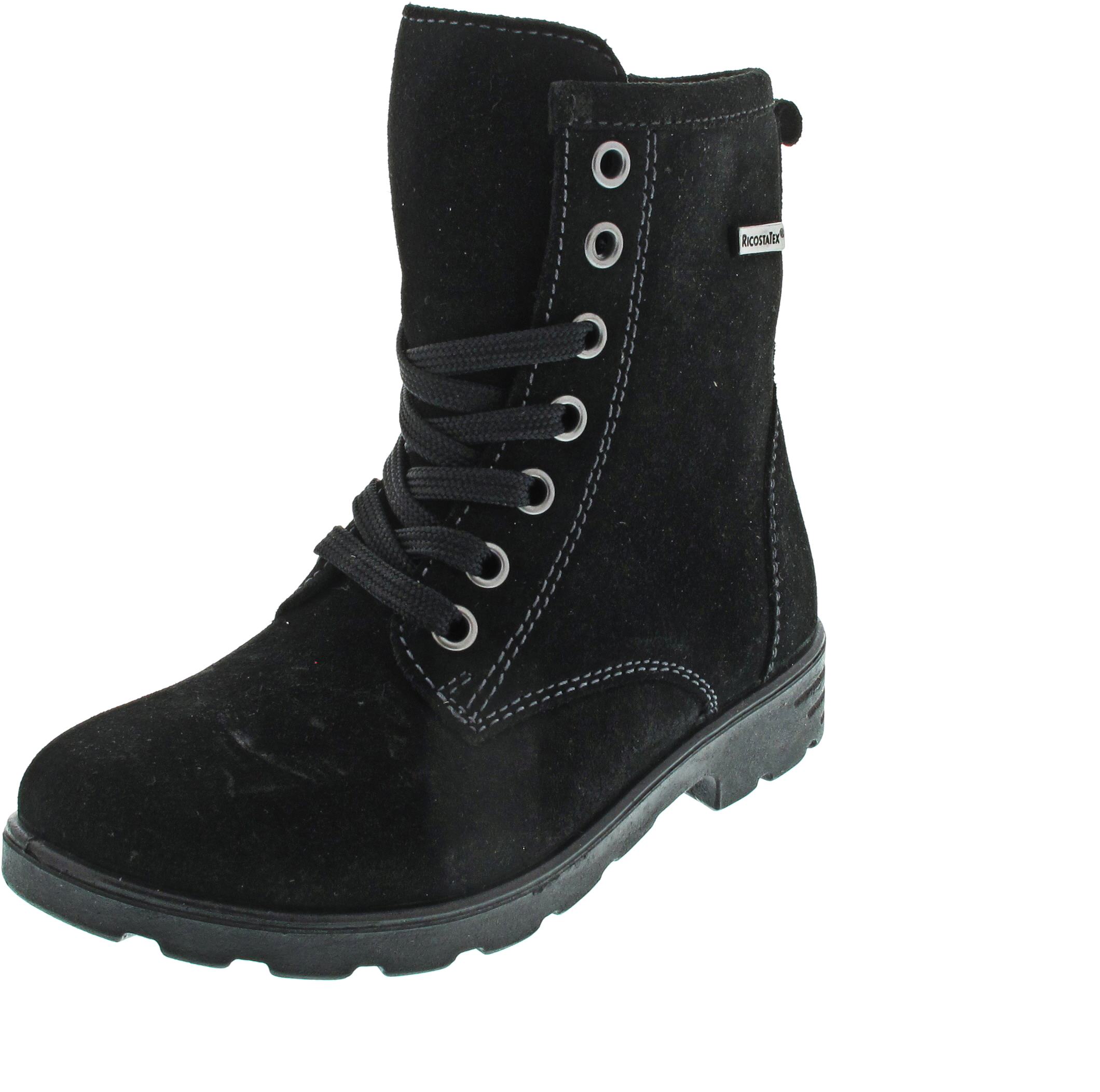 Ricosta Disera Schnürstiefel TEX schwarz