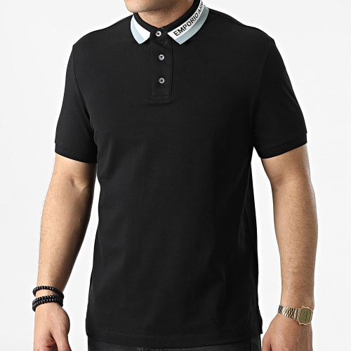 Polo A Manches Courtes 3L1FAQ-1JPTZ Noir