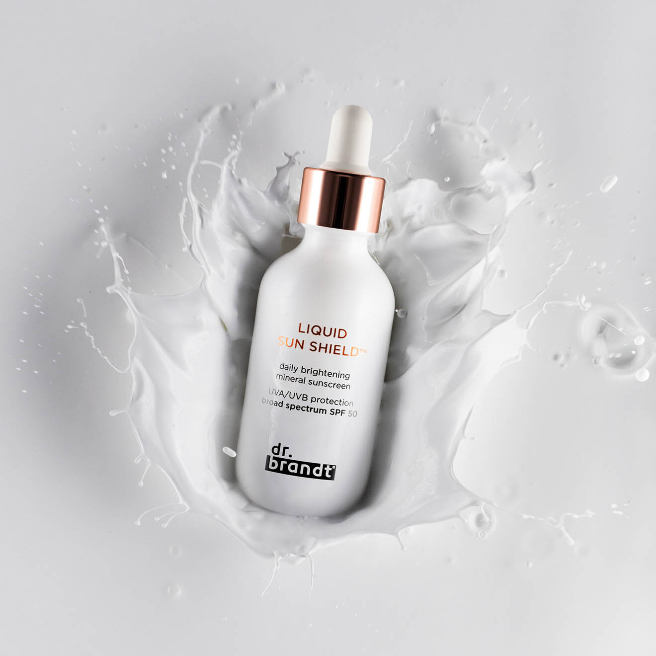 Dr. Brandt Protection solaire minérale teint lumineux au quotidien - 50 ml