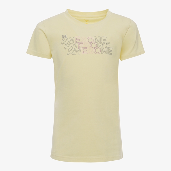 Osaga meisjes sport T-shirt met tekstopdruk