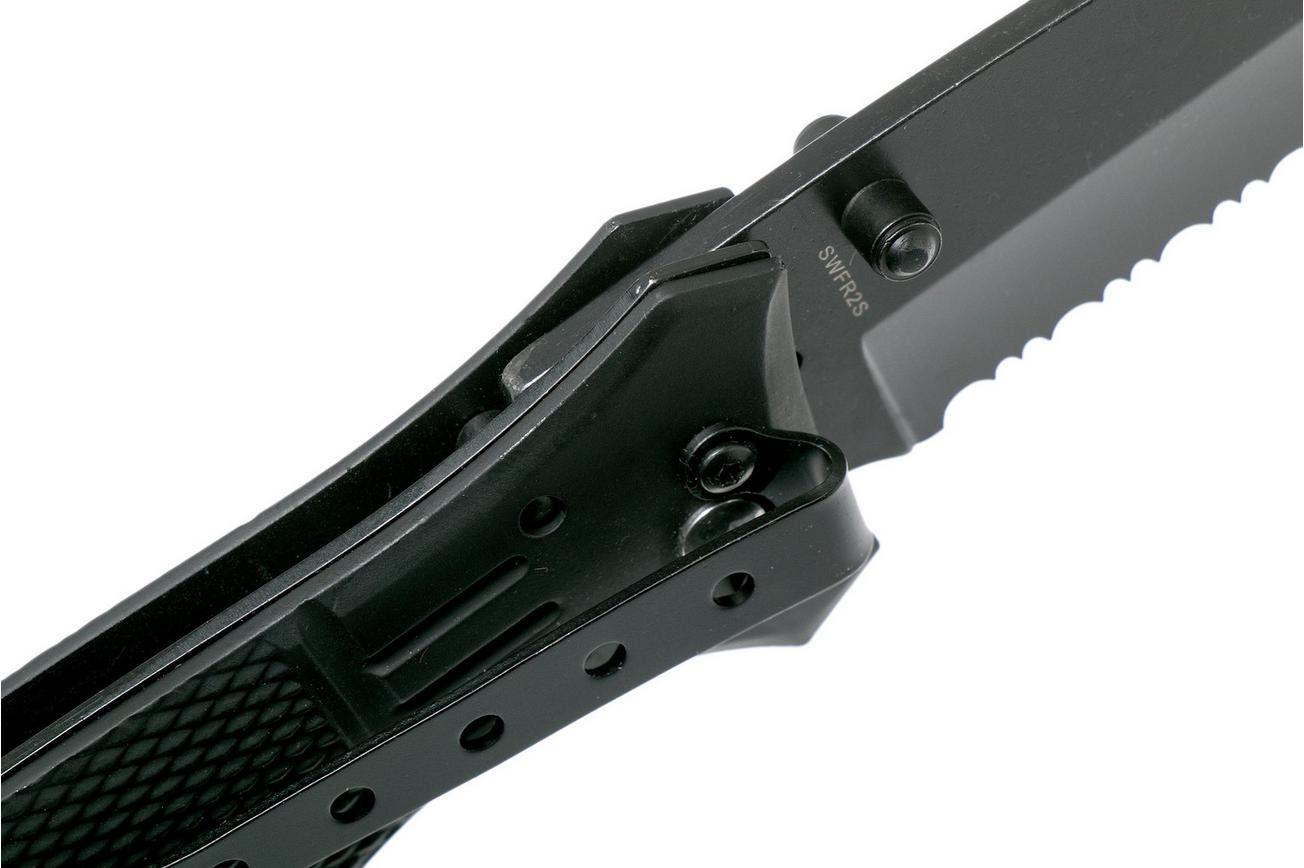 Smith & Wesson Extreme Ops SWFR2S zwart, reddingsmes