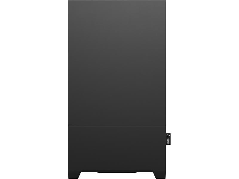 Fractal Design PC-Gehäuse Pop Mini Silent Solid Schwarz Mini-Tower mit drei vorinstallierten 120-mm-Lüftern
