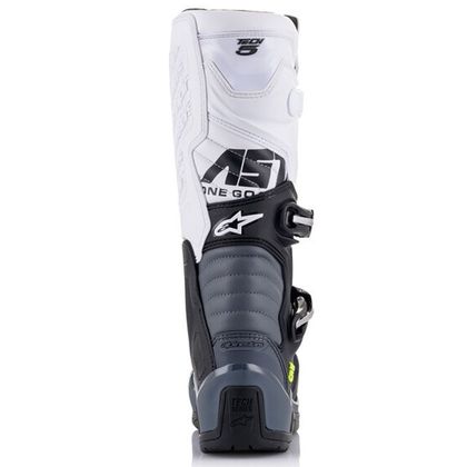 Bottes cross Alpinestars TECH 5 - BLACK DARK GRAY WHITE 2023 - Noir / Blanc
