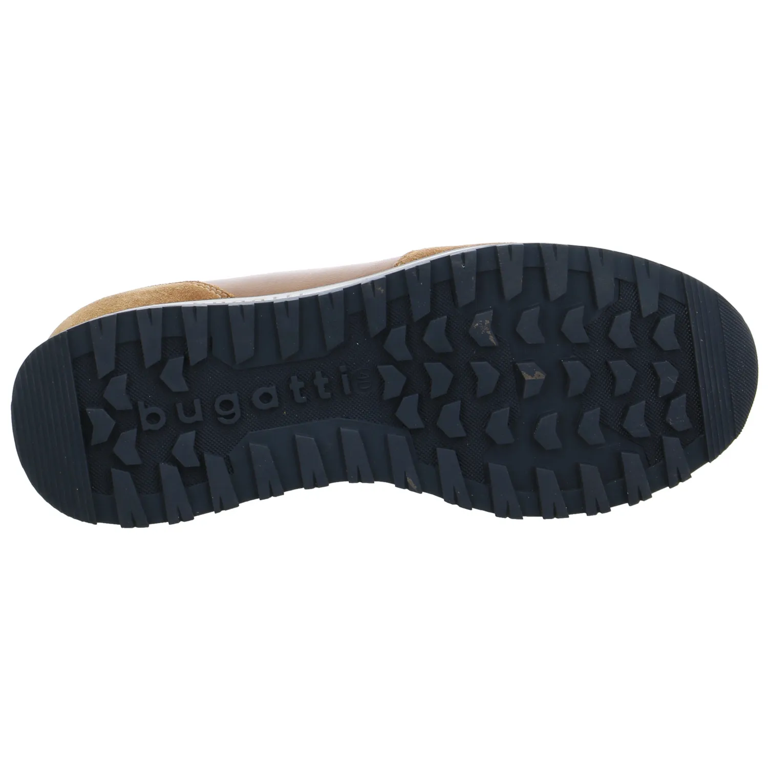 BUGATTI SHOES Halbschuhe Sneaker Cognac Lederimitat