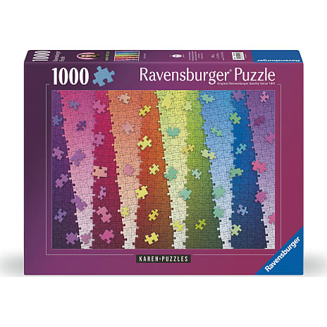 Ravensburger puslespil - 1000 brikker