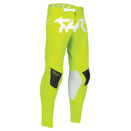 Pantalon cross Thor SPORT RIOT 2025 - Blanc / Jaune