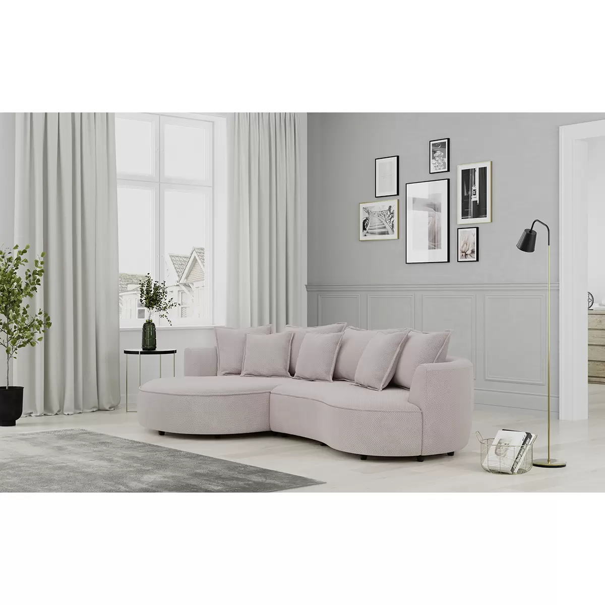Ecksofa Levi Rosa