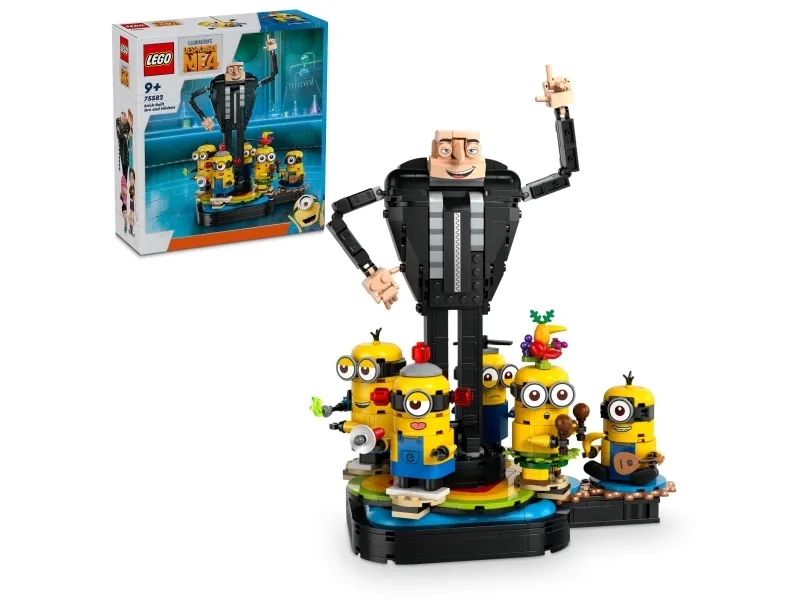 LEGO Despicable Me 75582 Klodsbygget Gru og Minions