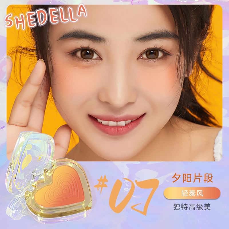 SHEDELLA - Luv Gradient Blusher - 4 kleuren