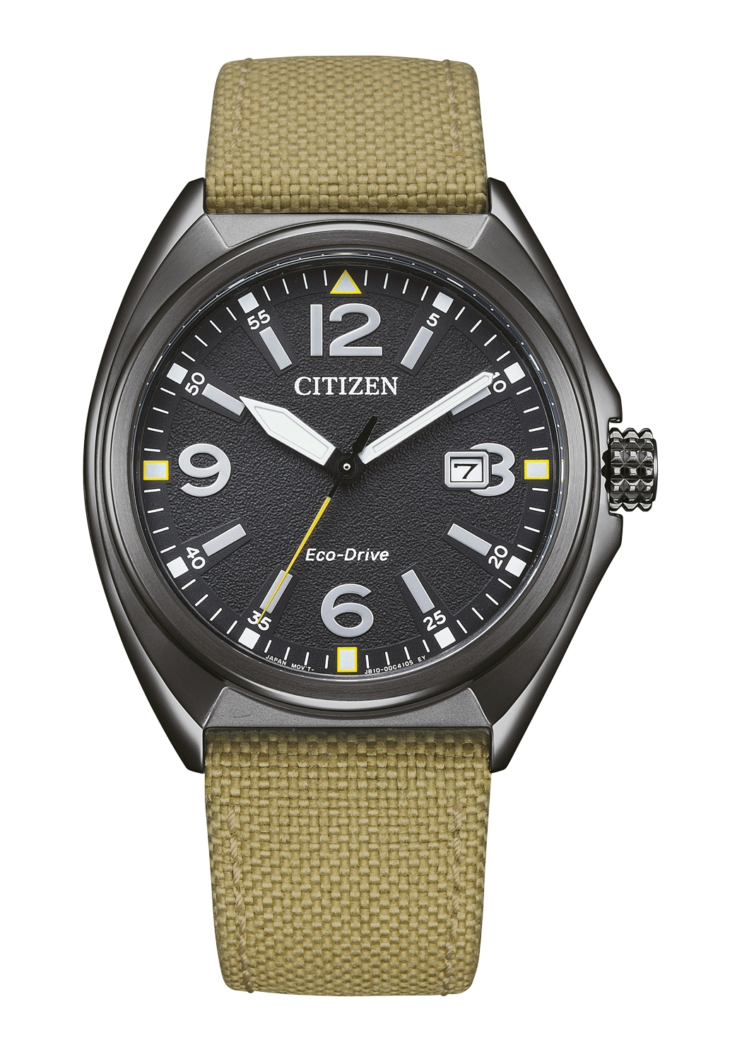 Citizen Eco Drive Military Herrenuhr schwarz AW1575-08E