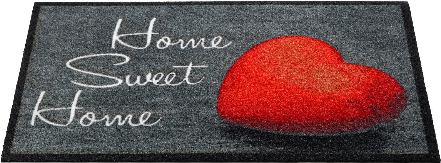 Schoonloopmat 50 x 75 cm rood