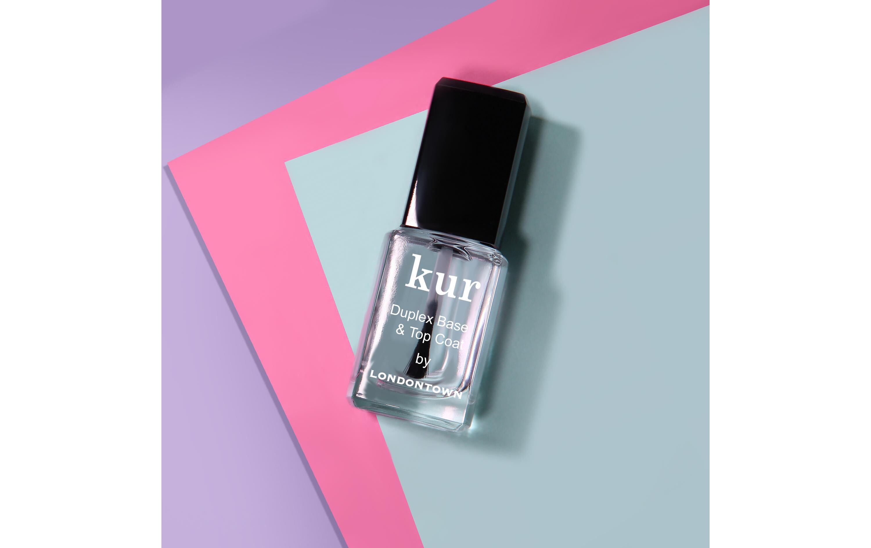 Basecoat and Topcoat DuplexVeganer und gesundheitsschonender Nagellack mit einem pflanzlichen Vitamincocktail