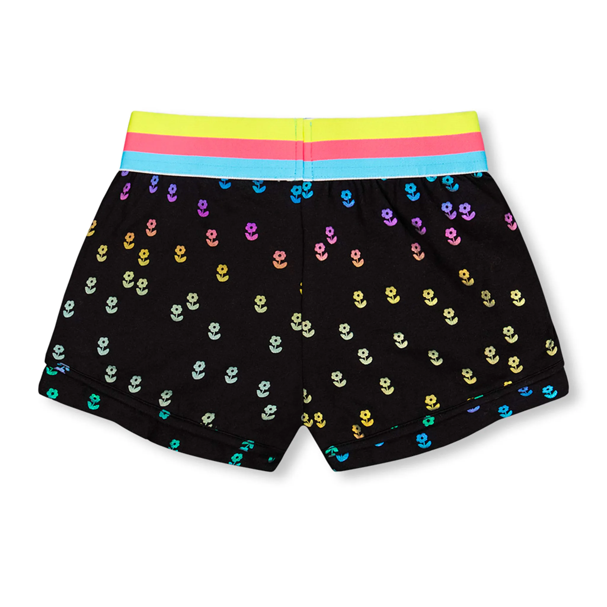 Deux par Deux Short Fleurs Copines 7-10ans