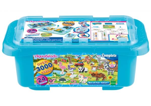 EPOCH Aquabeads 32808 Mega Bastelbox Safari 3000 Stück