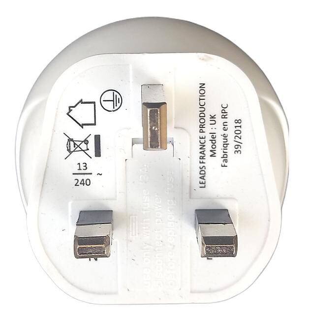 LTE DESIGN - ADAPTATEUR FRANCE VERS GRANDE BRETAGNE