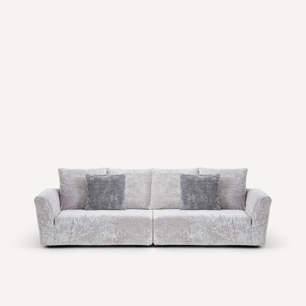 OTTO STUDIO PARA AM.PM<br>Meia poltrona em veludo viscose, Chill