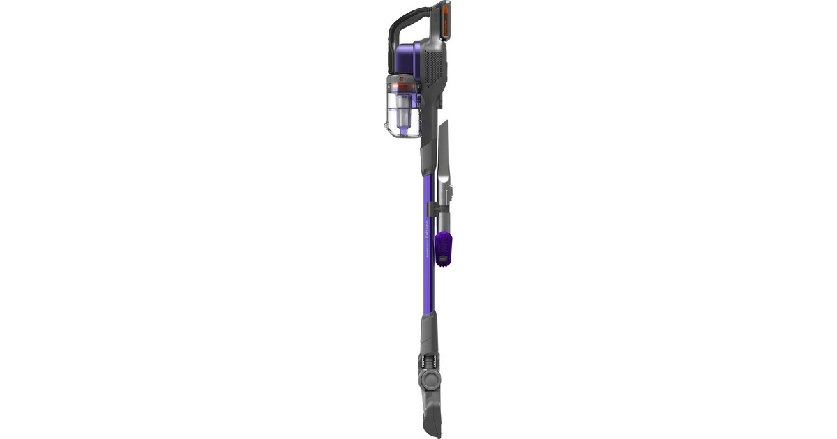 BLACK+DECKER18V PET 4-in-1 Steelstofzuiger  (Paars/grijs)