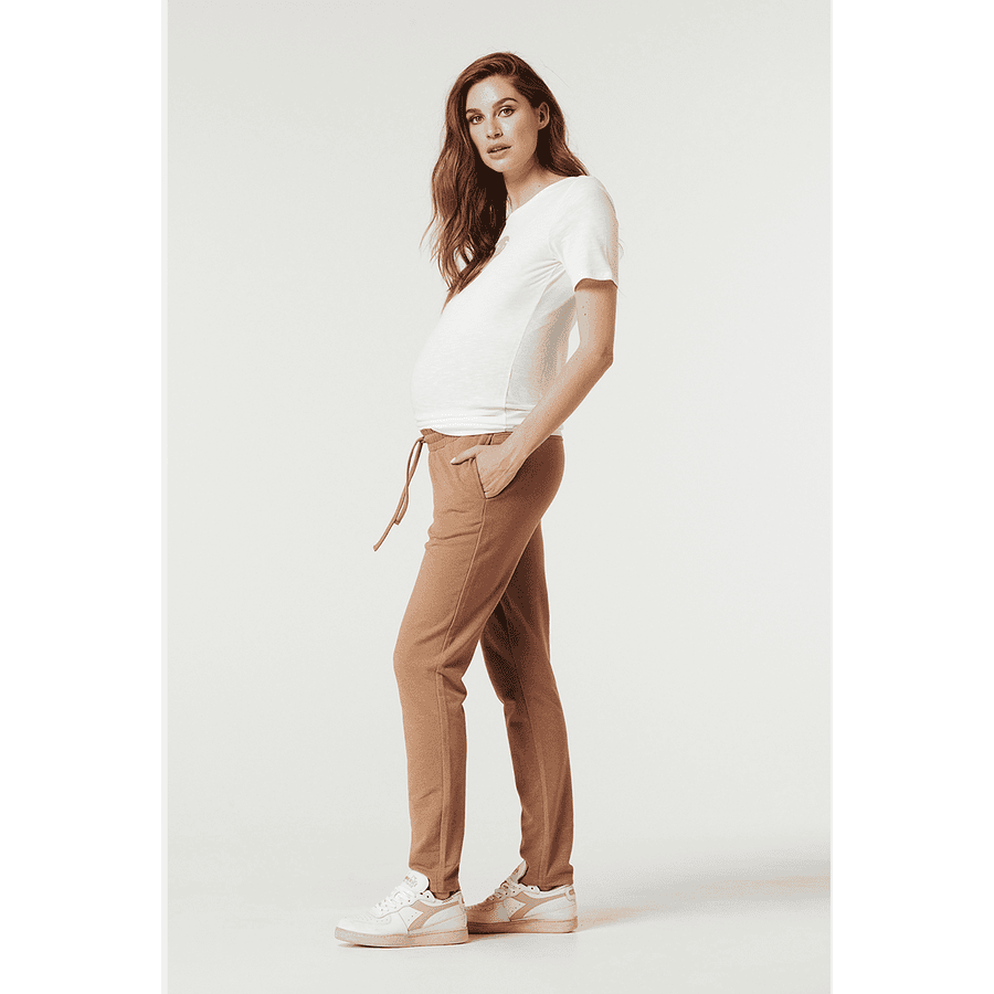 SUPERMOM Casual Hose Melange Tigers Eye
