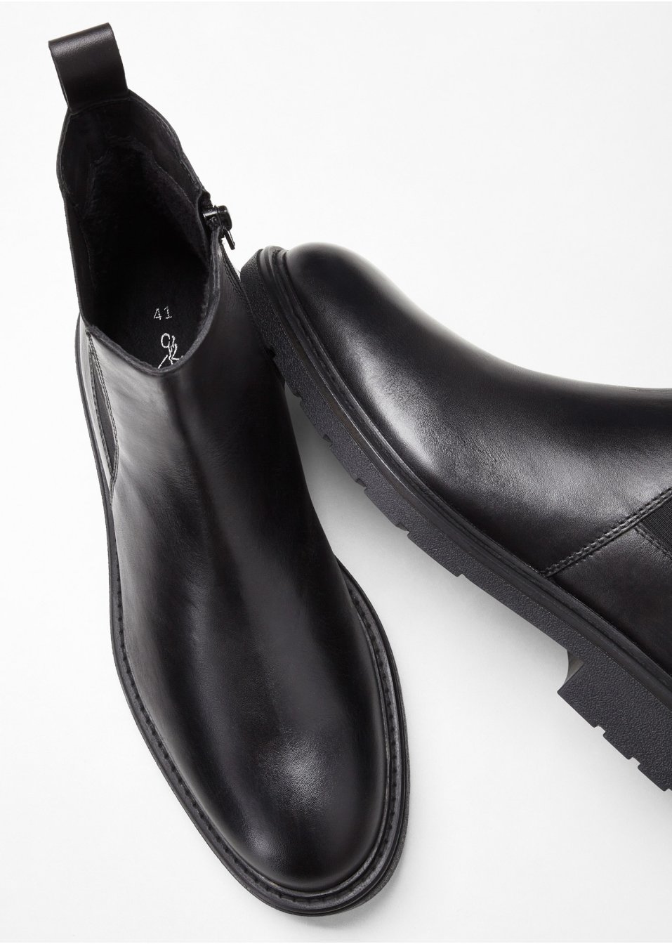 Bottines Chelsea Marco Tozzi by Guido Maria Kretschmer en cuir