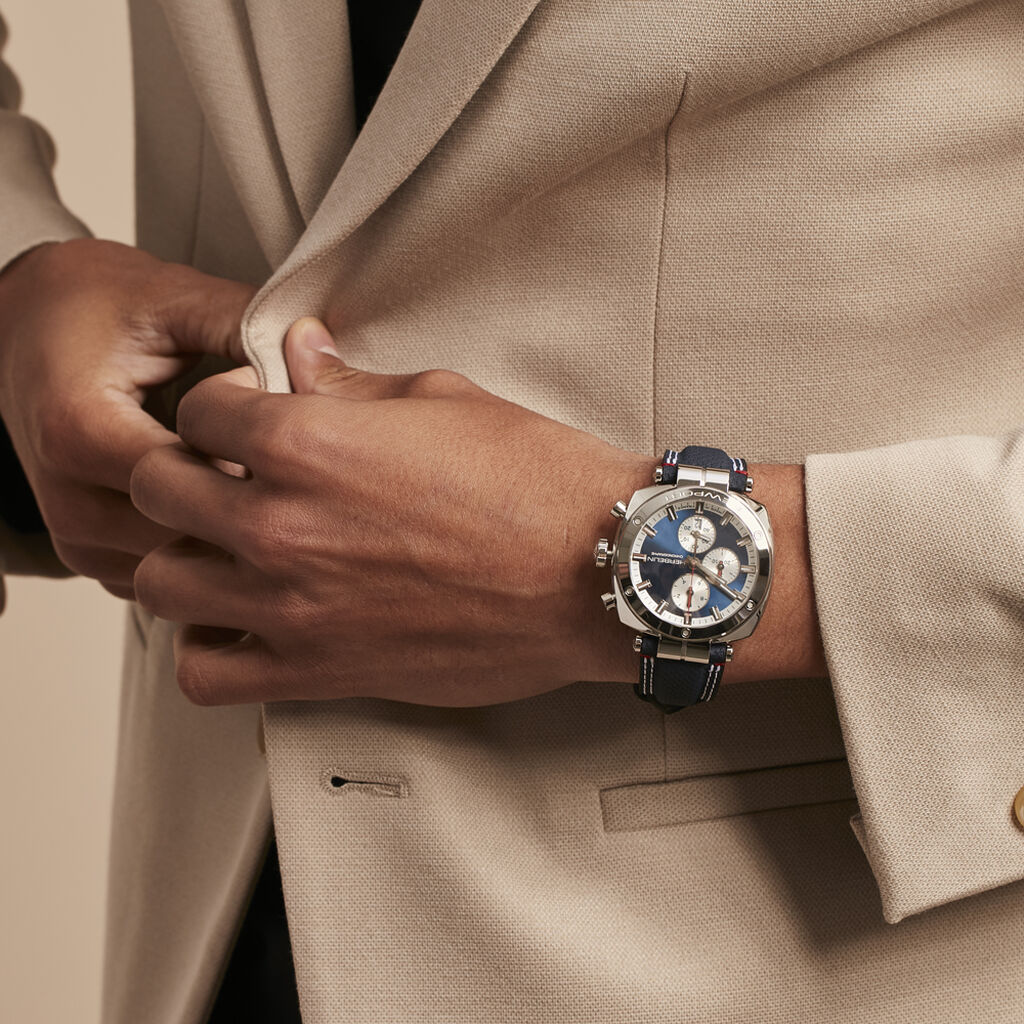 Montre Herbelin Newport Heritage Bleu