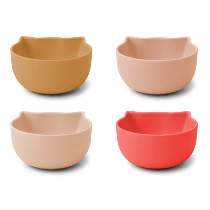 Liewood Bols Filiz en PLA - Set de 4 | Rose