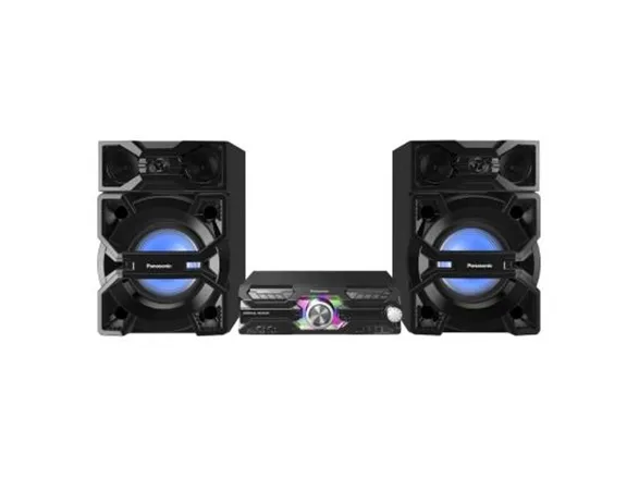 Panasonic SC-MAX3500, Home audio mini system, Sort, 2000 W, 3-vejs, FM, 4 GB