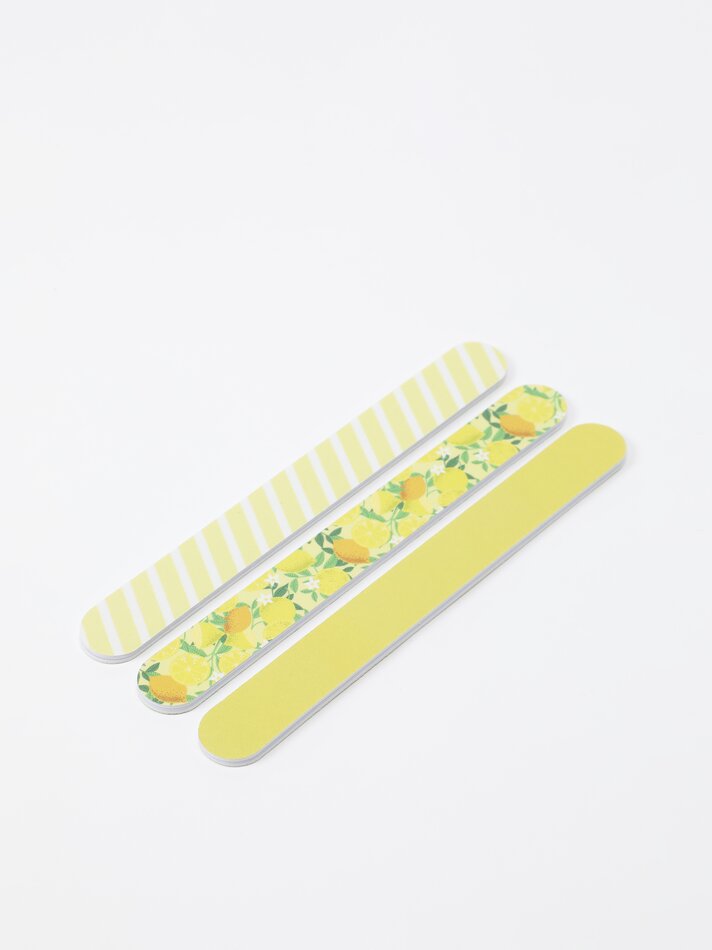 Conjunto de 3 Limas de Unha - Sortidas