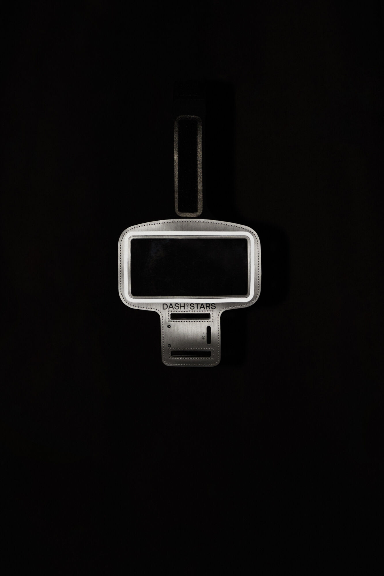 Braçadeira para celular - cinza