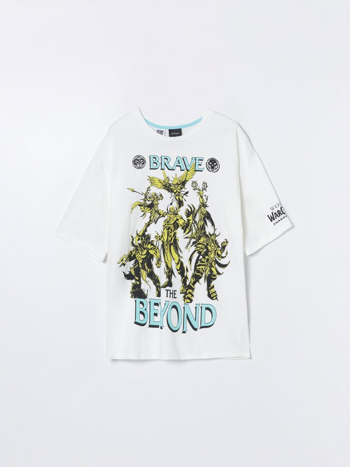 Camiseta World of Craft - Blizzard Entertainment - Branca