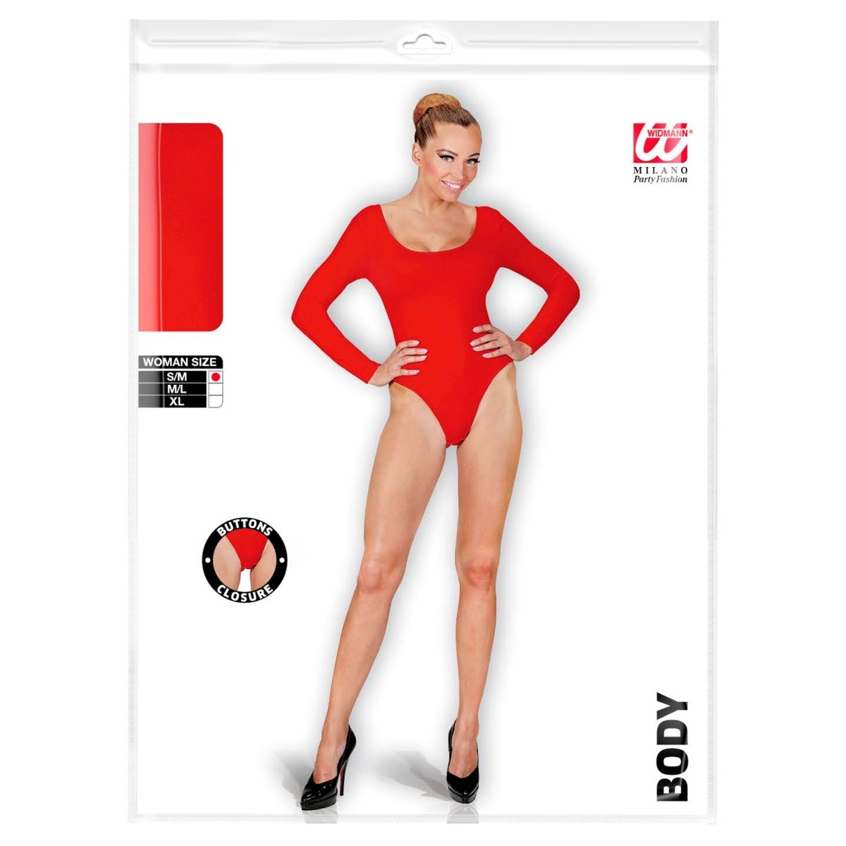 Rood Body Suit Dames