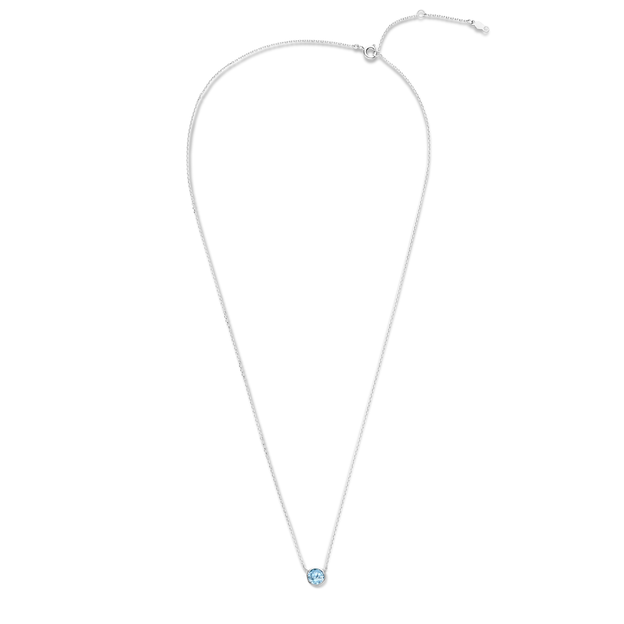 geboortesteen sieraden, ketting Violet Hamden Violet Hamden Zilver