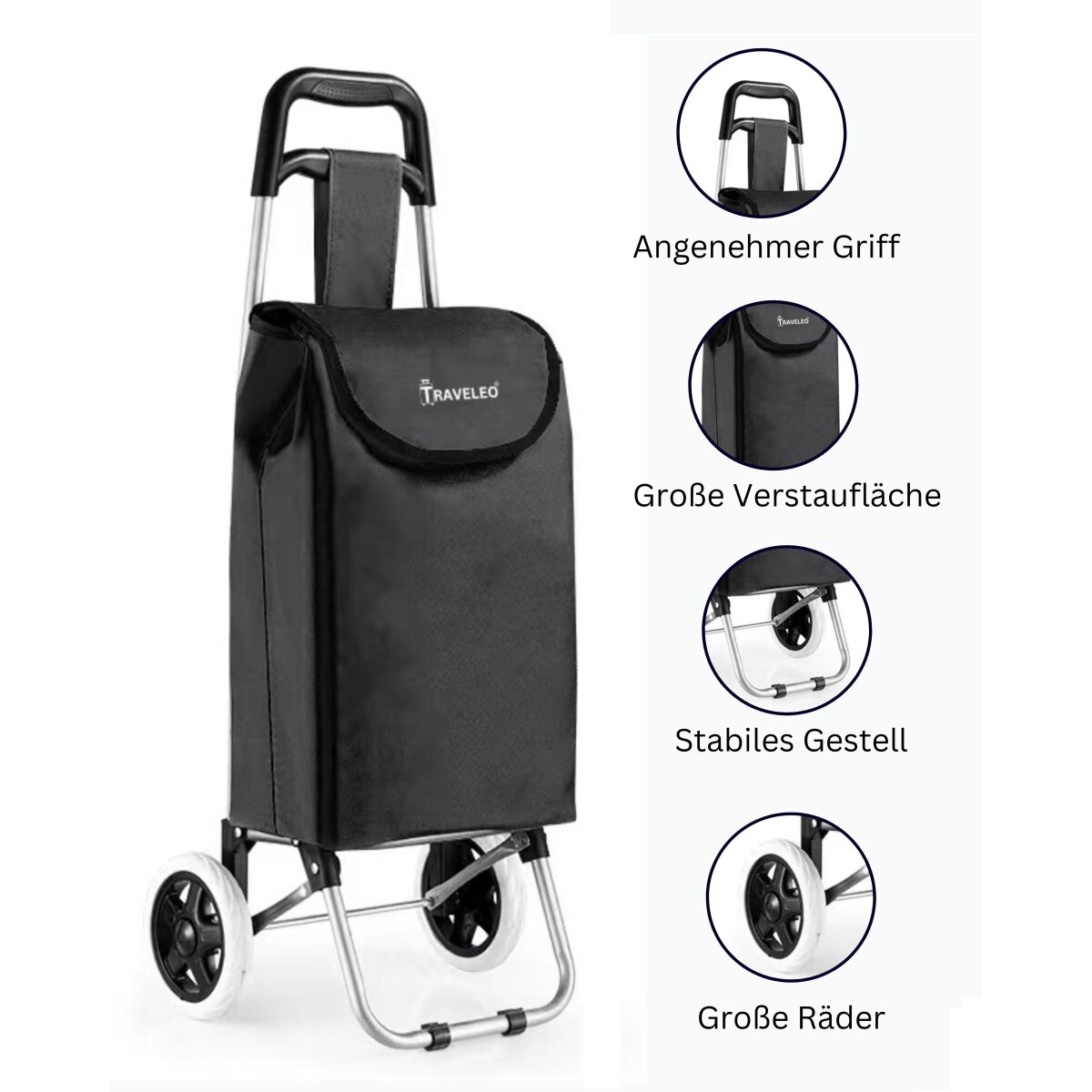 27L Einkauf Trolley Einkaufswagen Shopping