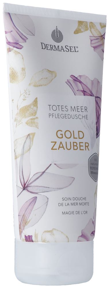Dermasel Pflegedusche<br>200 ml, Tube, Gold Zauber deutsch französisch