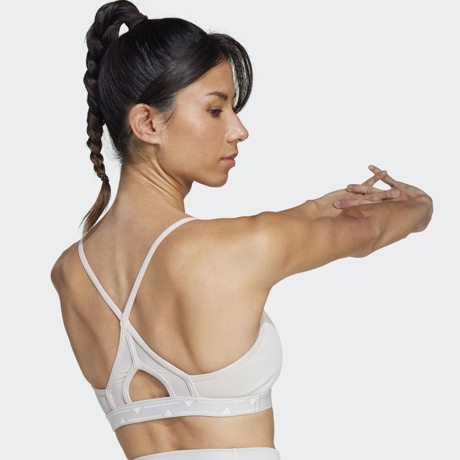 Adidas Brassière de training 3 bandes Aeroreact