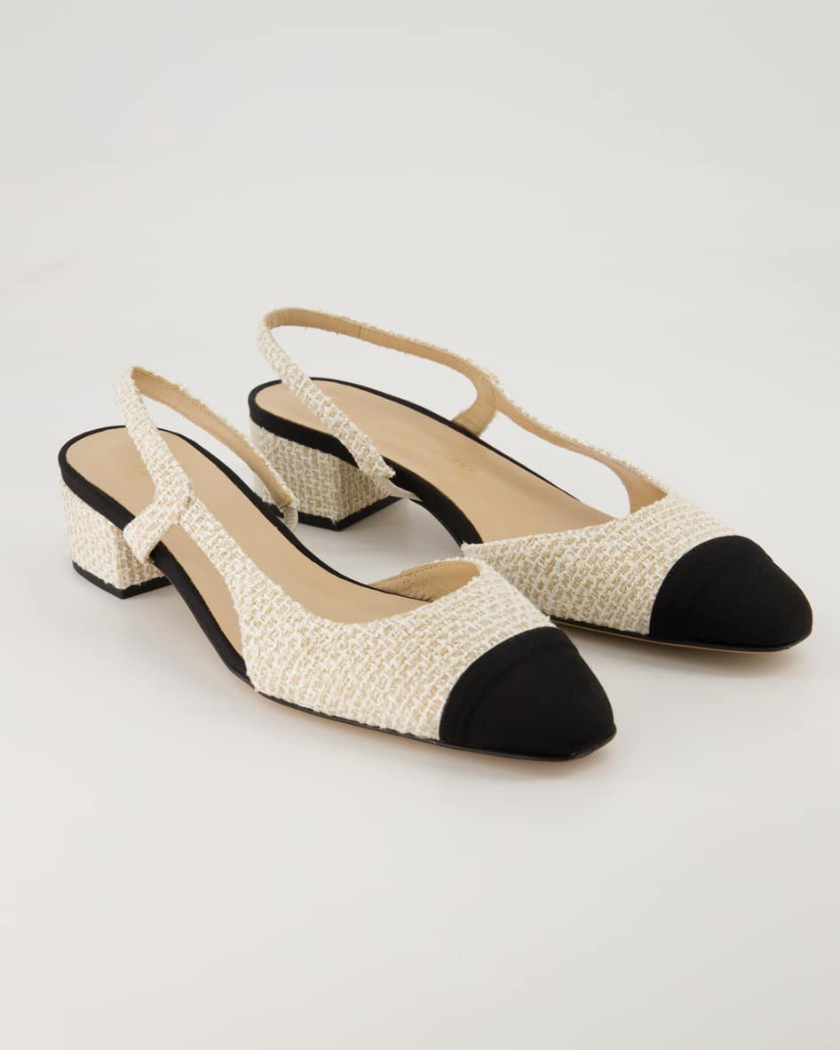 Konstantin Starke Rosette Slingpumps in Beige