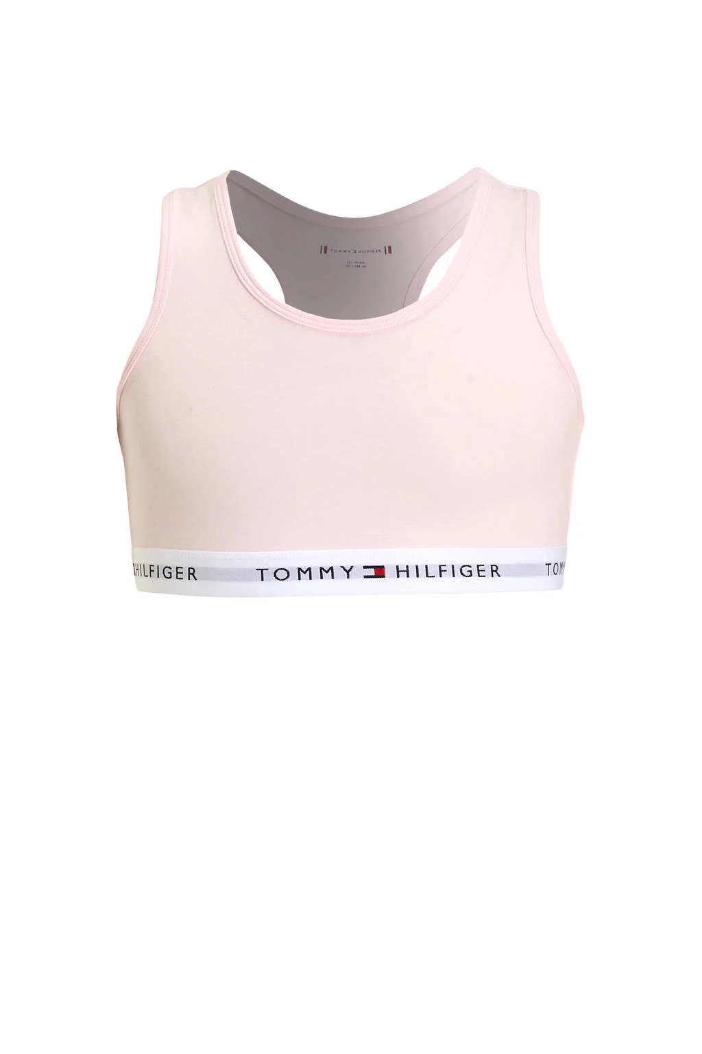 BH top - set van 2 donkerblauw/lichtroze