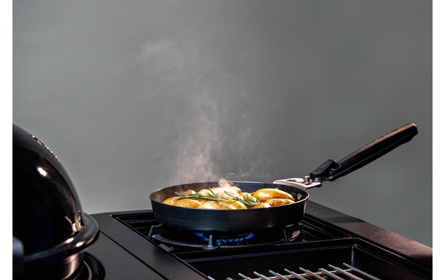 OUTDOORCHEF Grillpfanne »Karbonstahl, Ø 24 cm« Edelstahl