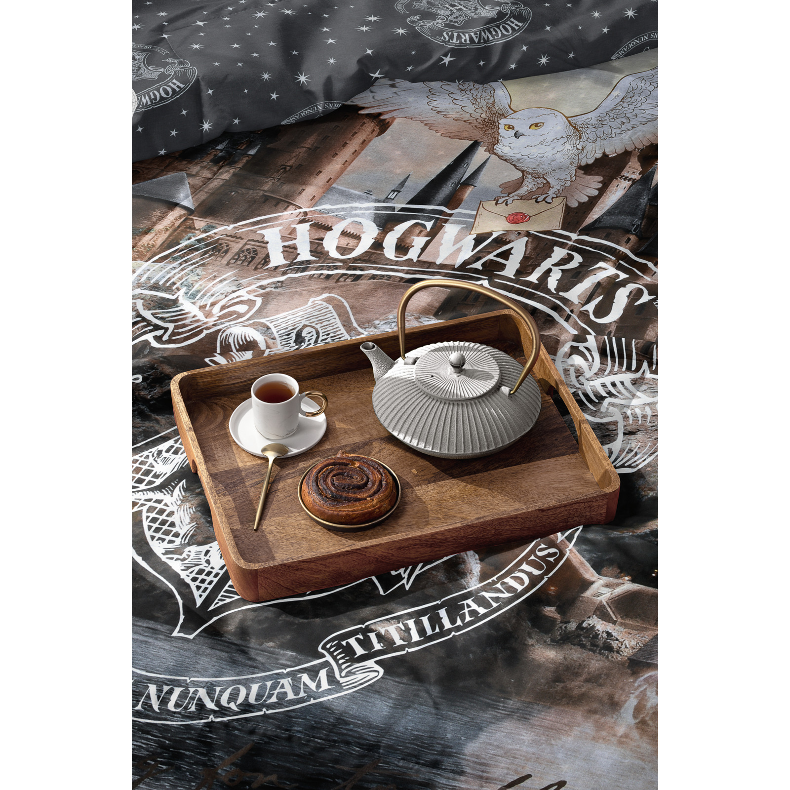Bettwäsche Renforcé Harry Potter grau