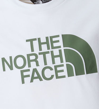 The North Face T-Shirt - Easy - Weiß/Ente Green