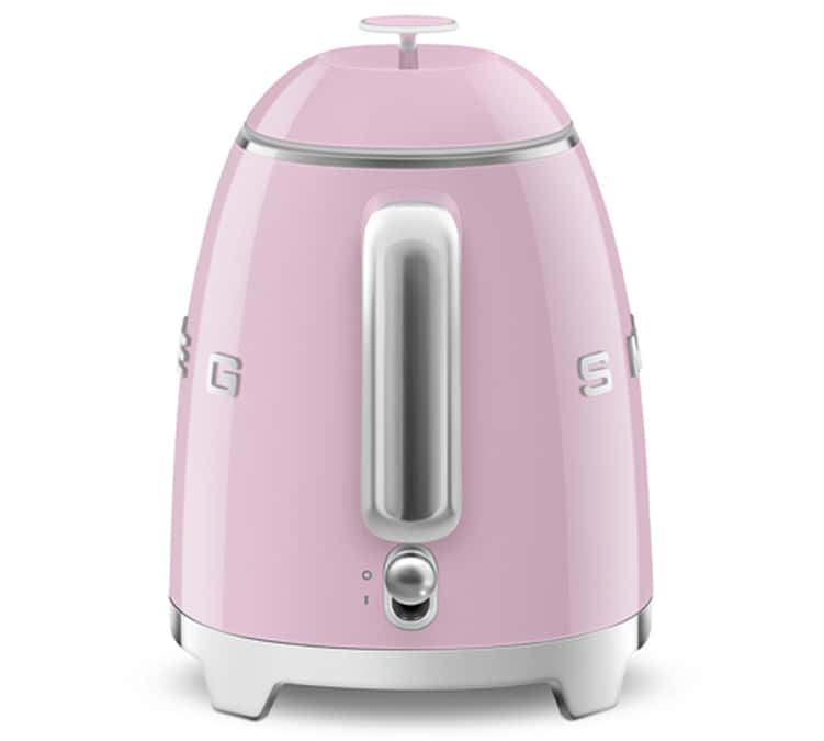 Mini Bouilloire Rose KLF05PKEU 0,8 L - SMEG + Offre Cadeau
