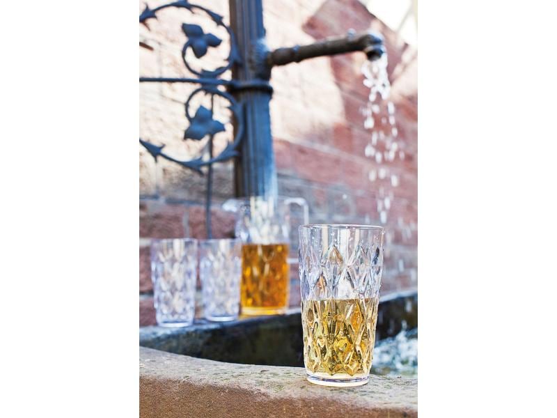 Koziol Krug Crystal 1.6 l Transparent Kunststoff-Karaffe mit Deckel und Henkel