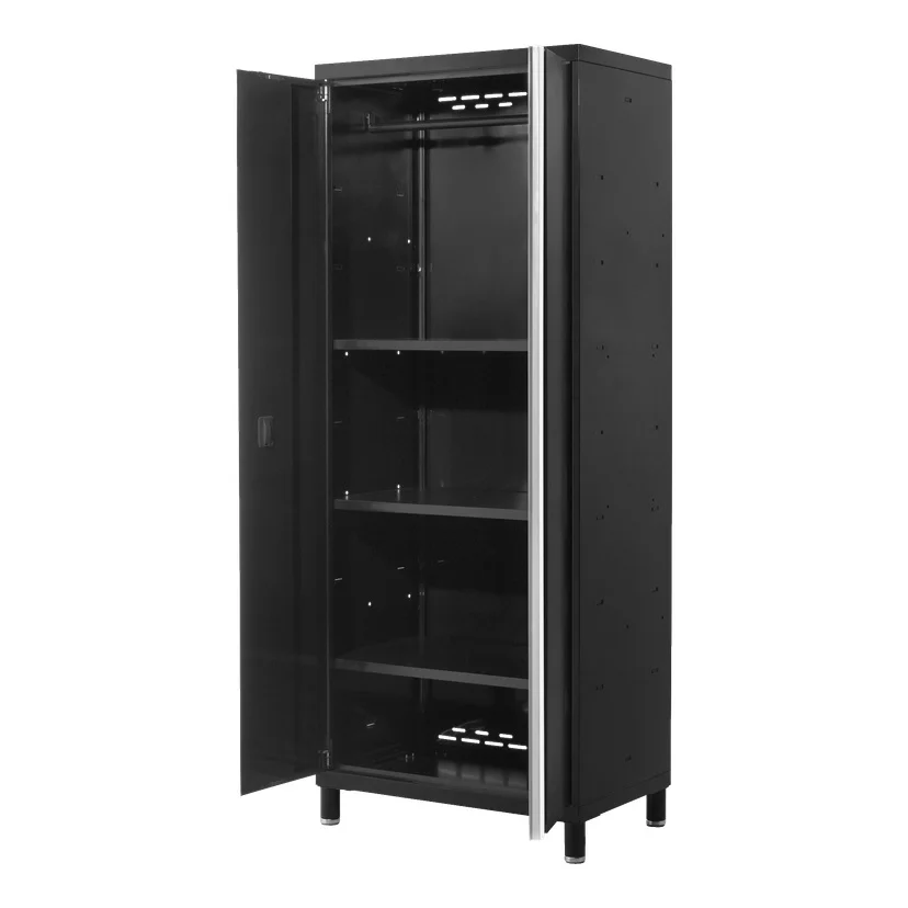 Oppbevaringsskap 2 dører 77x194x48 cm