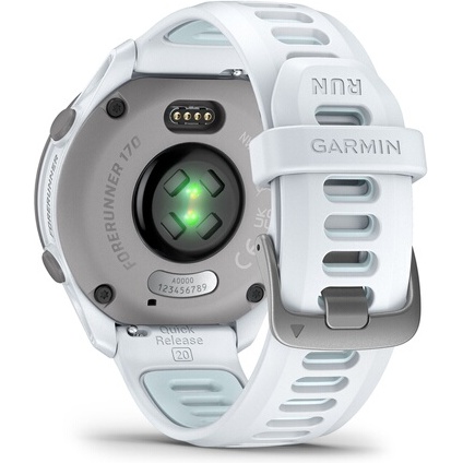 Montre connectée Garmin Forerunner 170 GPS Blanc et Bleu nuage