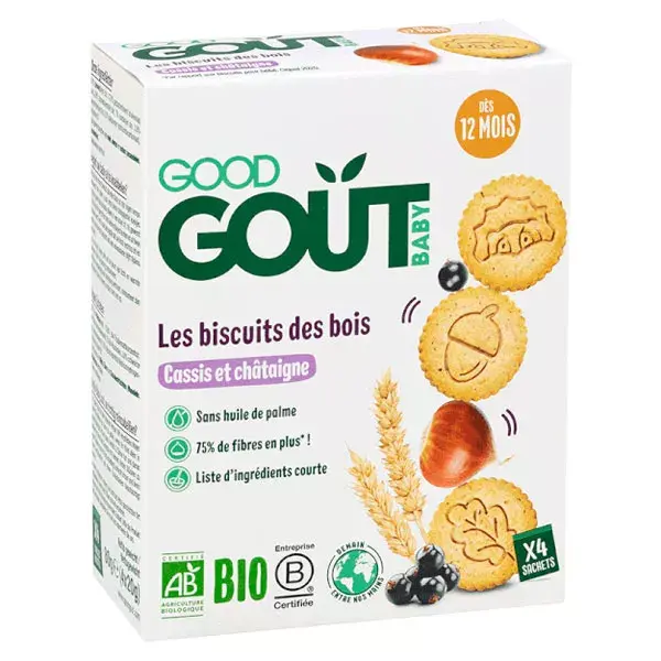 Good Goût Biscoito des Bois +12m Orgânico 80g