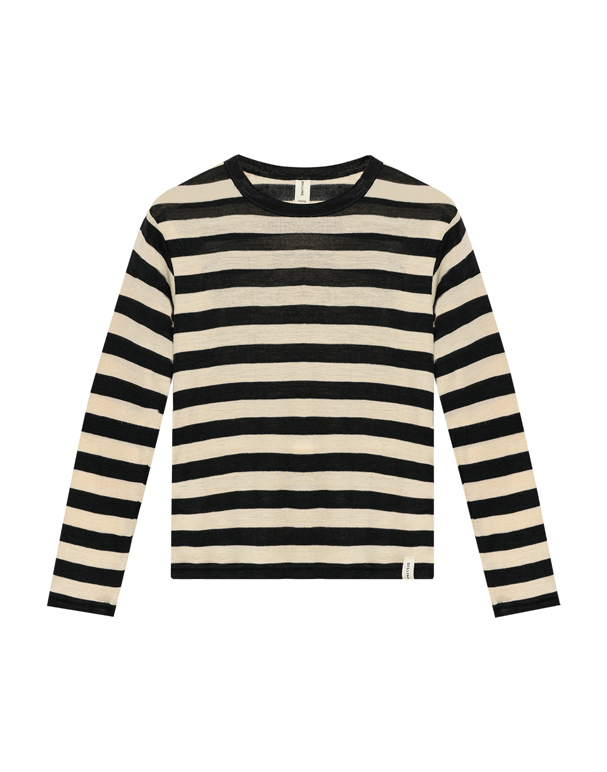Shirt van merinowol/zijde voor kinderen
