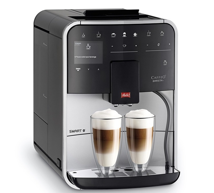 Melitta Barista T Smart Connectée Argent (sans réservoir lait) F831-101 Coloris:Argent